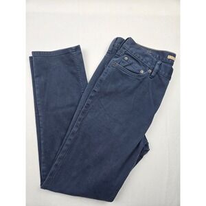 Banana Republic Traveler Slim Twill Pants Slate Blue Waist 33 Inseam 32